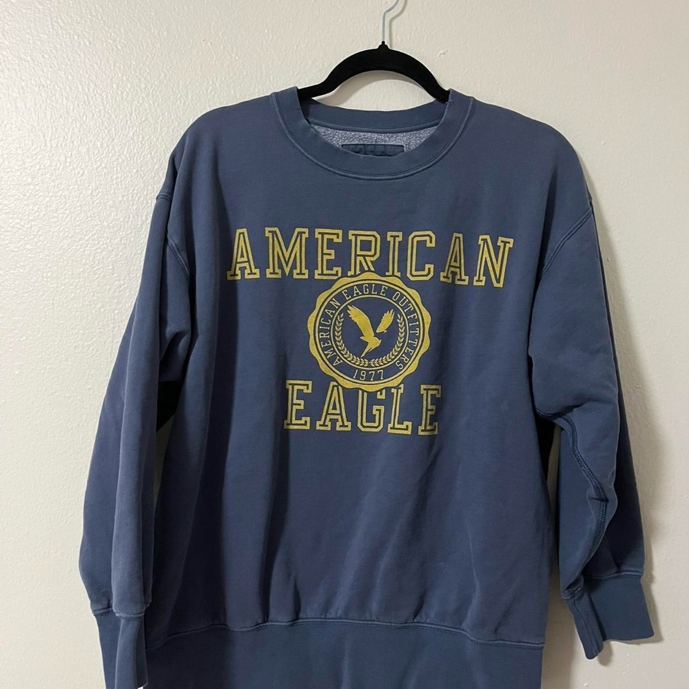 Y2K American Eagle Outfitters Graphic Crewneck Pullover Sweatshirt Size Small - Picture 3 of 6